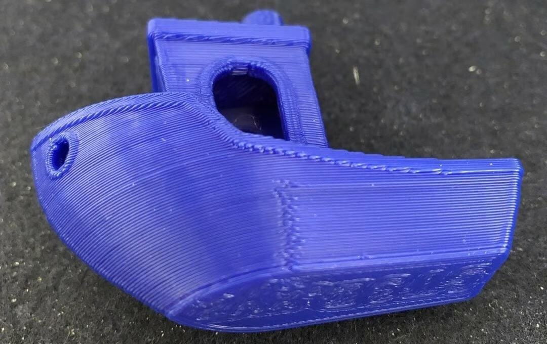 Identifying Z-Seams on 3D Benchy Print