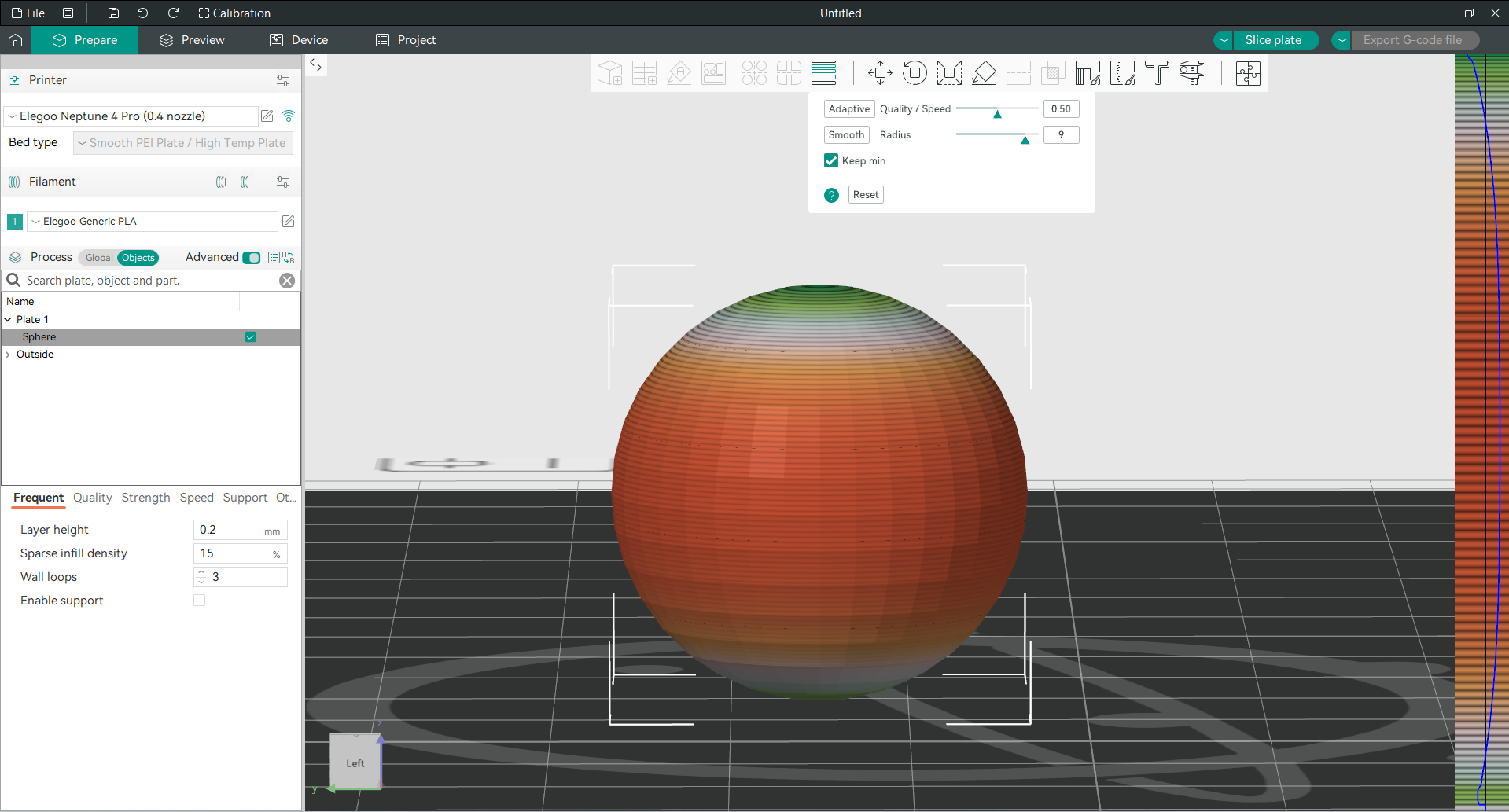 Keep Min function preserves small details during smoothing