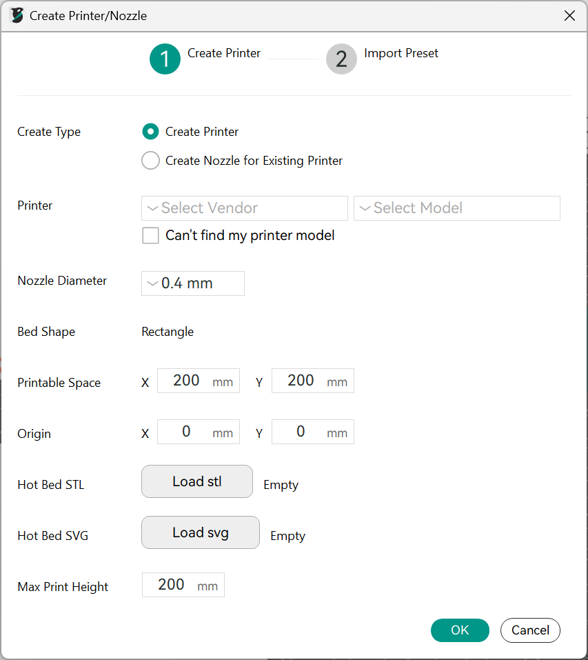 orcaslicer-custom-printer-selection