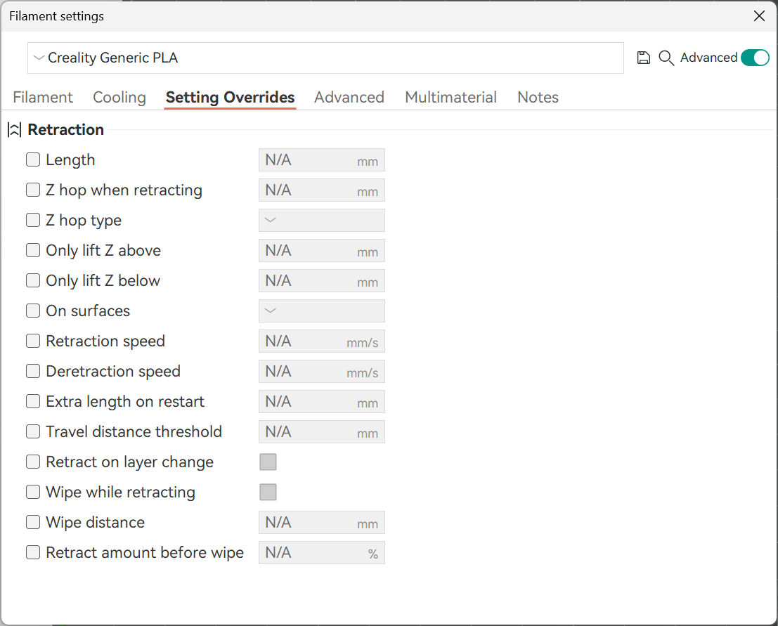 orcaslicer-filament-override-settings