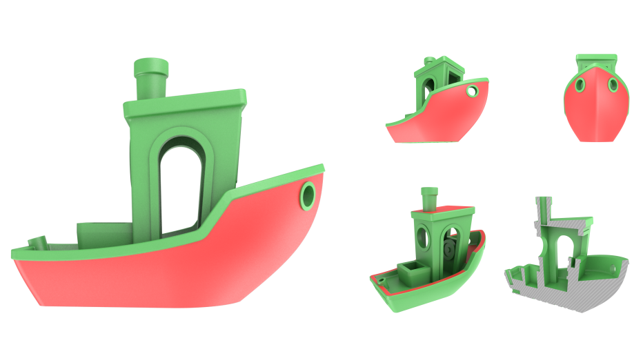 The Iconic 3D Benchy Model