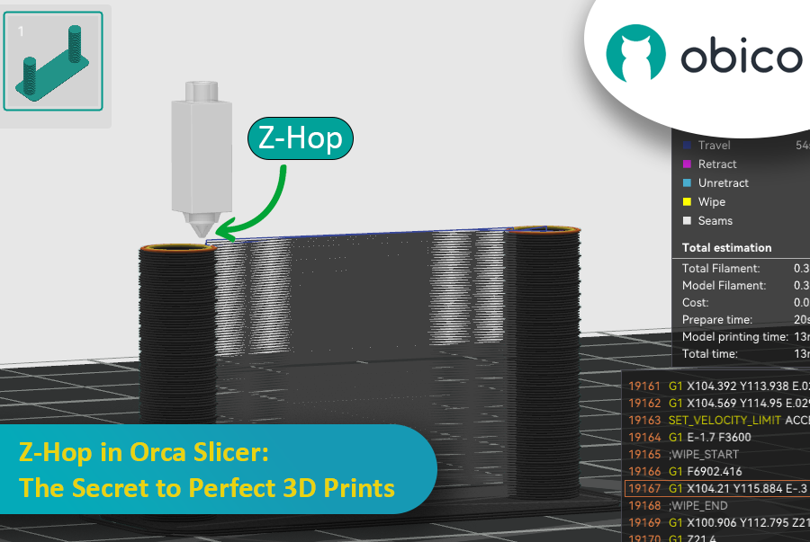 Z-Hop in Orca Slicer: The Secret to Perfect 3D Prints